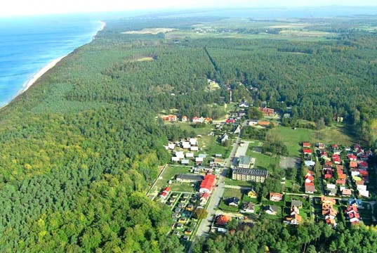 Poddąbie z lotu ptaka